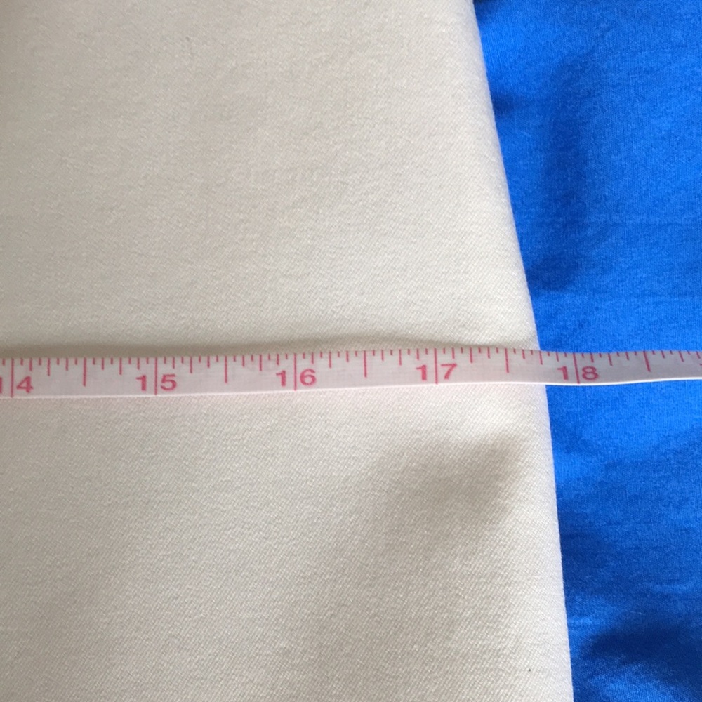 J Crew White Bi-Stretch Cotton No.2 Pencil Skirt, Size 6 - Picture 6 of 8